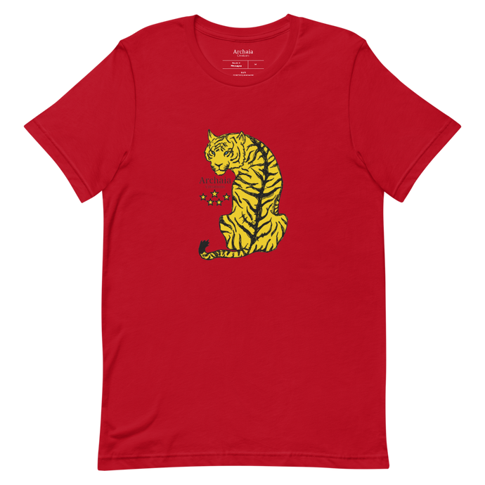 T-shirt Le Tigre des 5 Étoiles - Archaia Creations
