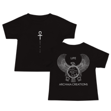 Load image into Gallery viewer, T-shirt Bébé Cross of Life - Archaia Creations
