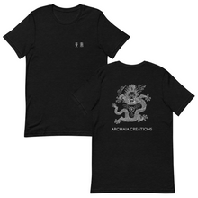 Load image into Gallery viewer, T-shirt Empereur Jaune Couleur Noir - Archaia Creations
