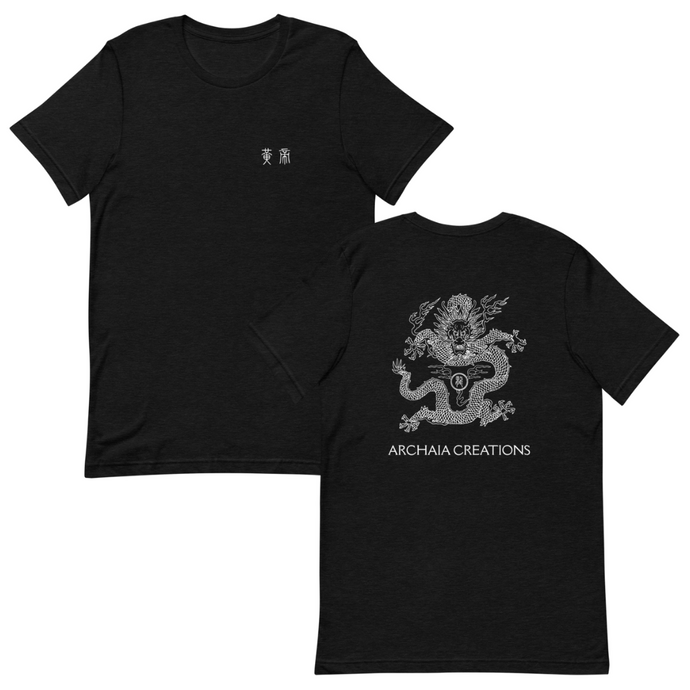 T-shirt Empereur Jaune Couleur Noir - Archaia Creations