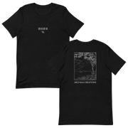 T-shirt Noir Mont Fuji