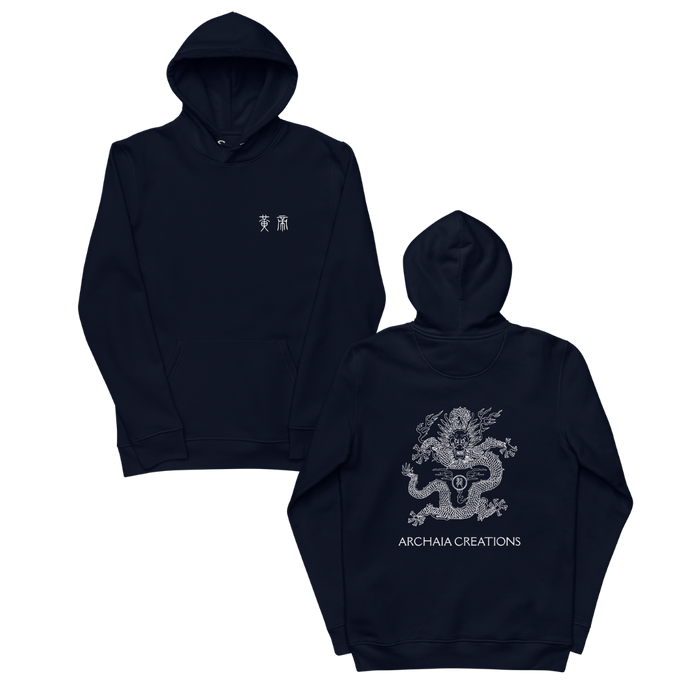 Hoodie Empereur Jaune Couleur Bleu - Archaia Creations