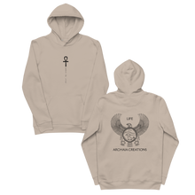 Load image into Gallery viewer, Hoodie Cross of Life Couleur Sable - Archaia Creations

