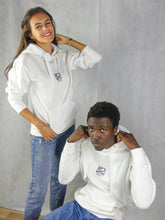 Cargar imagen en el visor de la galería, Sweat-shirt à Capuche Maya Life Couleur Blanc - Archaia Creations
