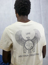 Charger l&#39;image dans la galerie, T-shirt Cross of Life Couleur Crème - Archaia Creations
