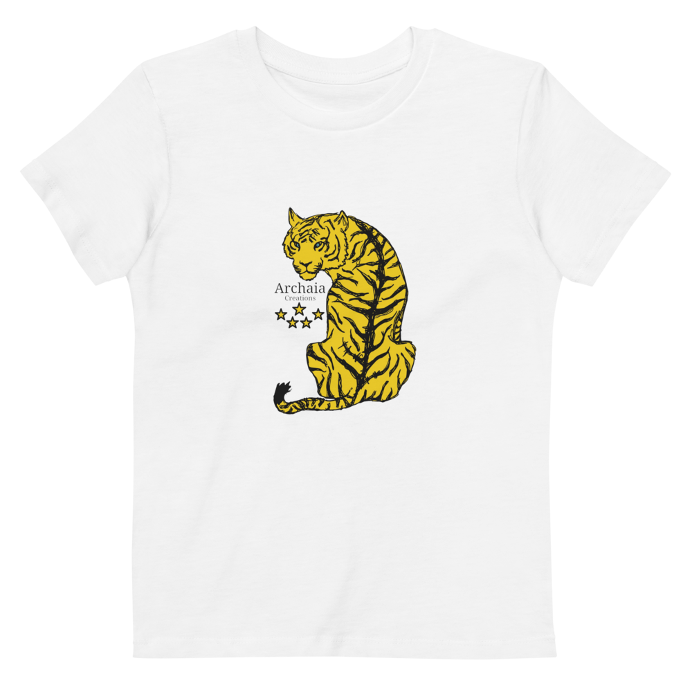 T-shirt Enfant Le Tigre des 5 Étoiles - Archaia Creations