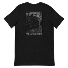 Cargar imagen en el visor de la galería, T-shirt Noir Mont Fuji - Archaia Creations
