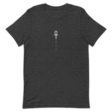 Charger l&#39;image dans la galerie, T-shirt Cross of Life Couleur Gris Anthracite - Archaia Creations
