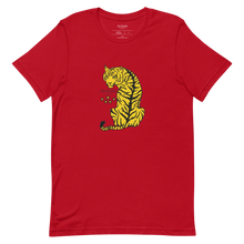Load image into Gallery viewer, T-shirt Le Tigre des 5 Étoiles - Archaia Creations
